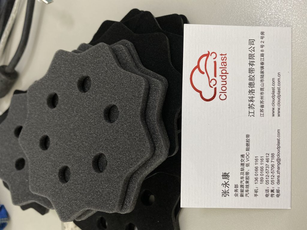 头盔用缓冲绒布海绵片 - 环保/吸震/无异味